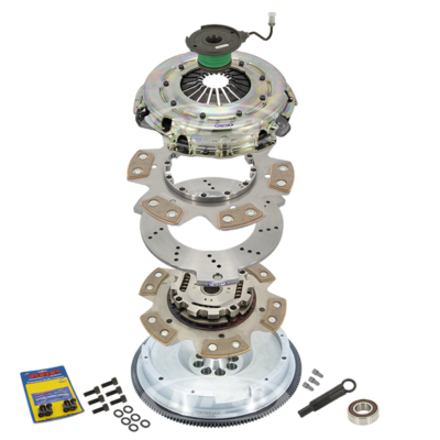 260mm Carbotic Button Twin Plate Sprung Center (replaces factory dual-mass flywheel)