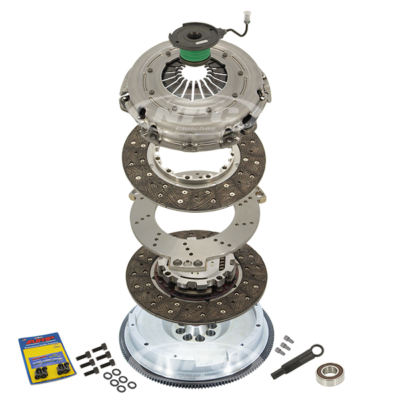 260mm Coppermix Twin Plate Sprung Center (replaces factory dual-mass flywheel)