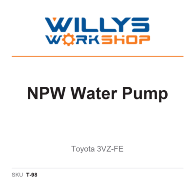 NPW Water Pump | Toyota 3VZ-FE