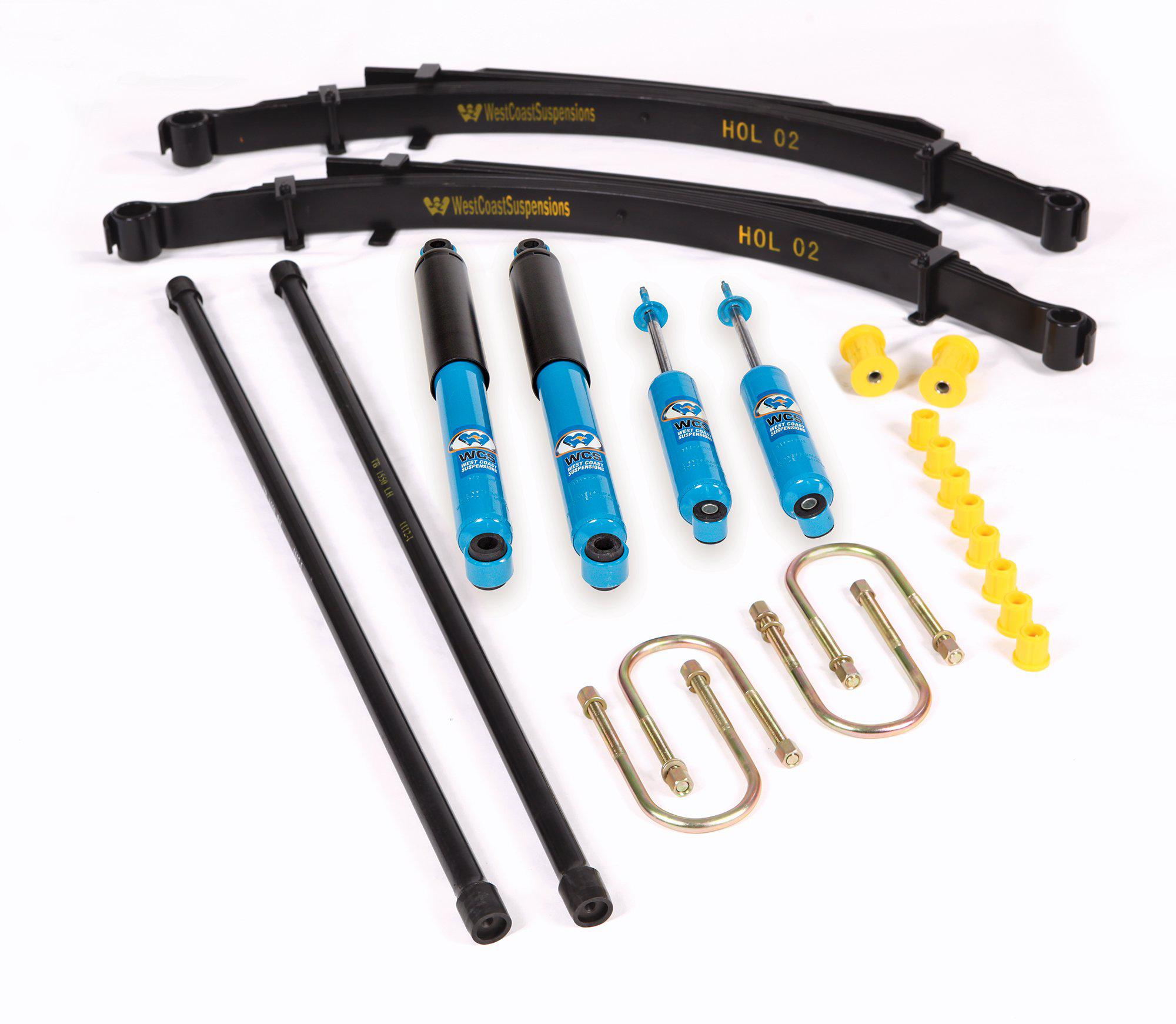 West Coast Suspensions 2" Lift Kit for Isuzu D-Max (2003 - 06/2012)