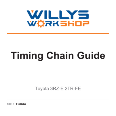NVP Timing Chain Guide | Toyota 3RZ-E 2TR-FE