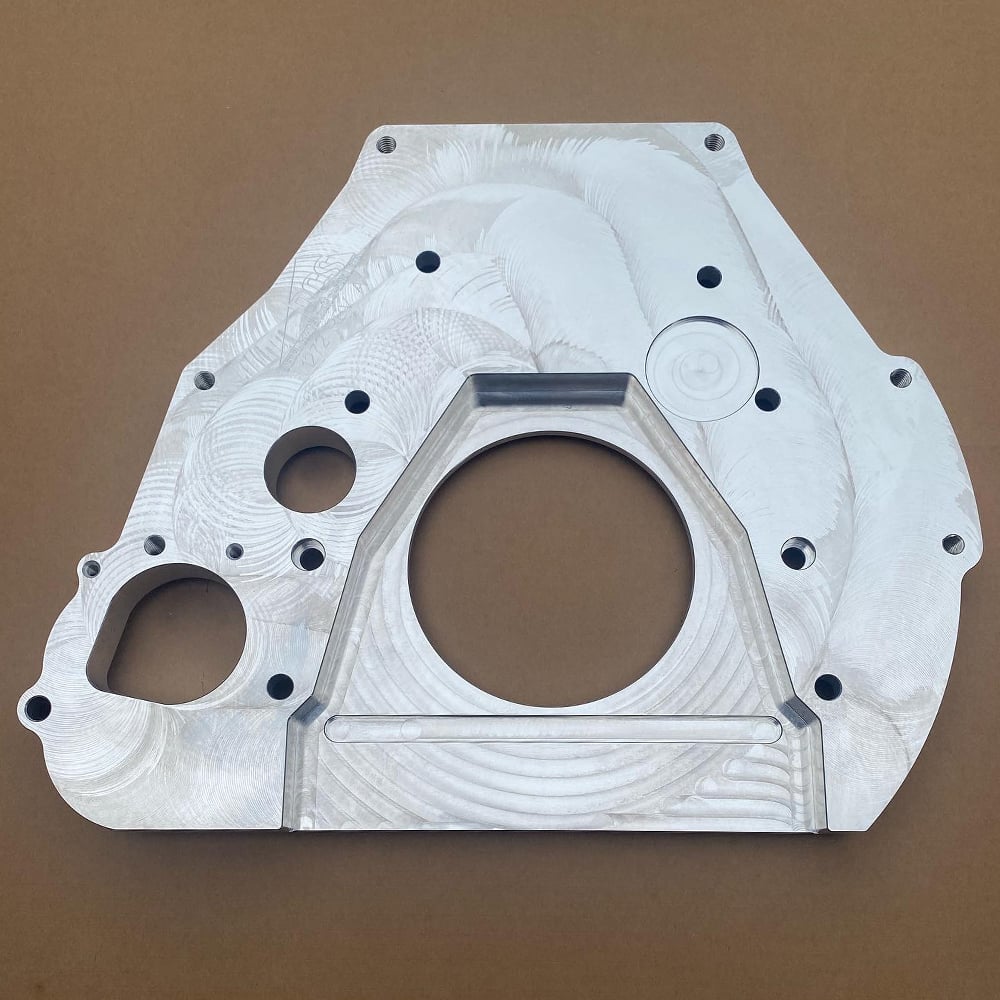 Adapter plate – Cummins 12V/24V to Ford 7.3L ZF5 Adapter plate – Cummins 12V/24V to Ford 7.3L ZF5