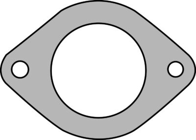 2 Bolt Commodore 2 1/2in 105mm Bolt Centres 11mm Bolt Holes 10mm Thick
