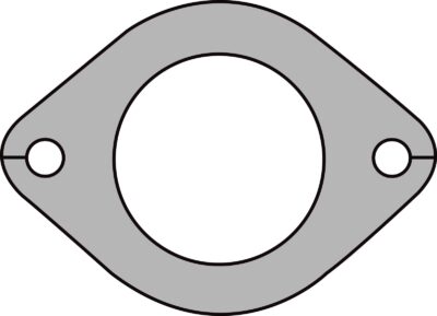 2 Bolt Commodore 2 1/2in 105mm Bolt Centres 11mm Bolt Holes