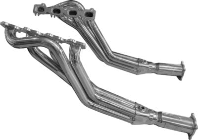 Ford Falcon FG V8 5.4L Boss 4-1, 1 3/4in Primary, 3in Outlet. - Ceramic Coated (Silver)
