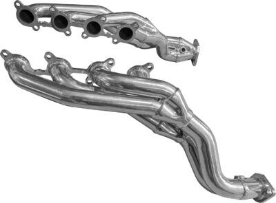 Toyota Landcruiser V8 4.7L UZJ100 Series 1 3/4in Tri-Y Flange Fitment - Ceramic Coated (Silver)