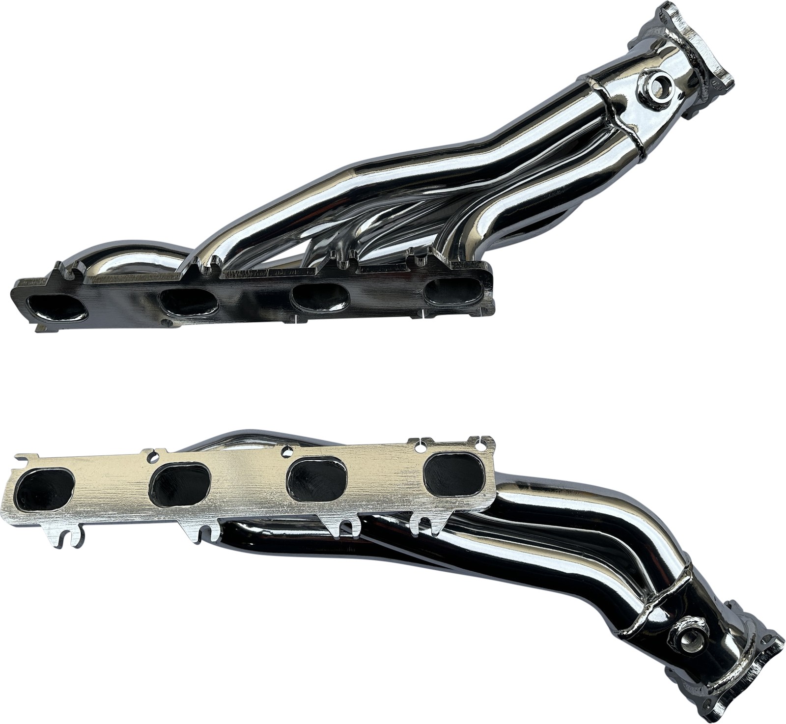 RAM 1500 V8 HEMI 1 3/4in Extractors with 3in outlets - Ceramic Coated (Silver) - Suit DT, DS, TRX - Image 4