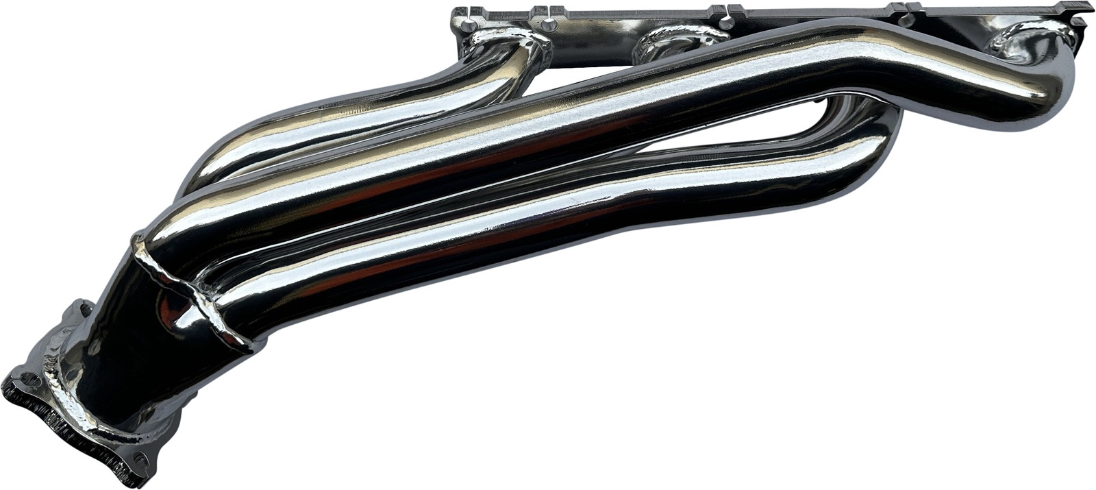 RAM 1500 V8 HEMI 1 3/4in Extractors with 3in outlets - Ceramic Coated (Silver) - Suit DT, DS, TRX - Image 6