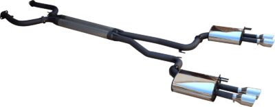 DPE Holden Commodore VE VF V8 Sedan & Wagon dual 3in cat back system with 3.5in tips