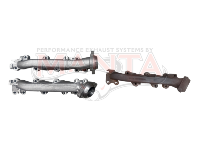 RAM 1500 V8 Hemi, DS Model Only, Left & Right Cast Std Manifold Replacements Inc Fitting Kit