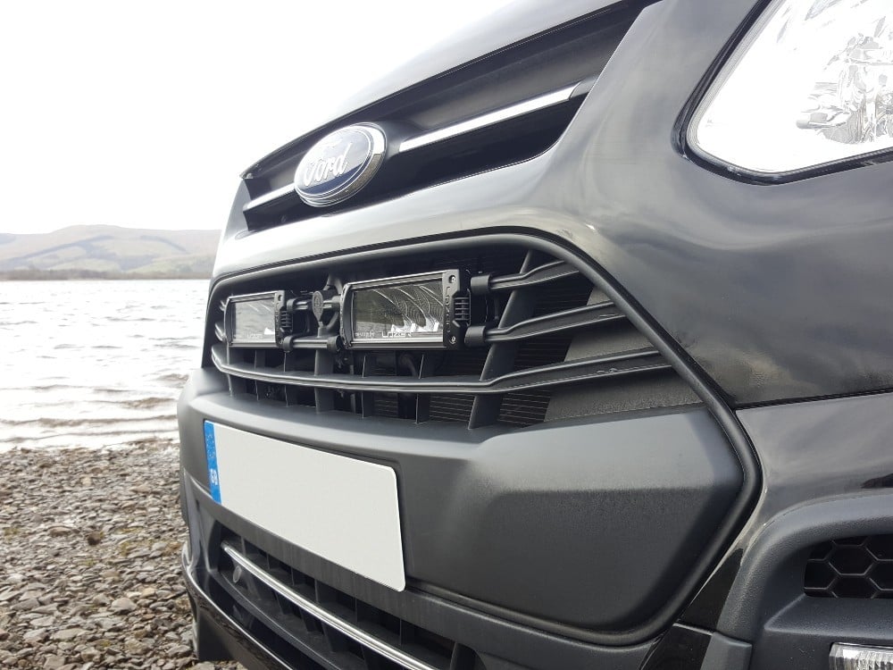 lazer-gk-ftc-e-01k-01-mpiclean Ford Transit Custom (2012+) - Grille Mount Kit (includes: 2x Triple-R 750 Elite)