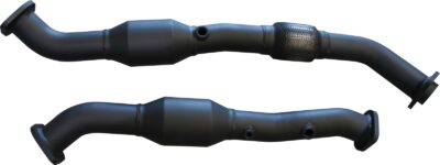 Toyota LandCruiser VDJ200 2016 4.5L V8 2.5in DPF Pipes With Cats to Fit Standard Centre (MBC568-DPF)