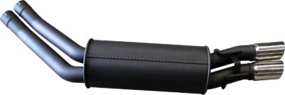 Holden Commodore VT VU VY VZ SS VT-VX HSV Sedan V8 Dual 2 1/2in Rear Muffler With Tips