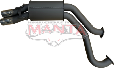 Holden V2 Monaro CV8/GTO Coupe V8 Dual 3in Rear Muffler (MBM457MF)