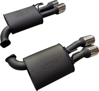 Holden Commodore VE Sedan V8 6.2L E2 HSV 3in Dual Rear Mufflers With 4in QUAD Tips