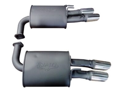 Holden VE Senator V8 HSV 2 1/2in Dual Rear Mufflers (MBM492MF)