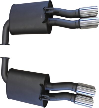 Holden Commodore VE SS+Maloo Ute V8 6.0L 2 1/2in Dual Rear Mufflers (Pair) (MBM495MF)