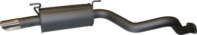 LandCruiser UZJ/VDJ200 3in Rear Muffler (Including Single 3 1/4 in SS Tip)