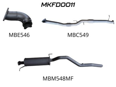 Ford PJ, PK Ranger 3.0L Auto With Cat (MKFD0011)