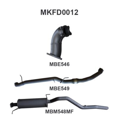 Ford PJ, PK Ranger 3.0L Auto Without Cat (MKFD0012)