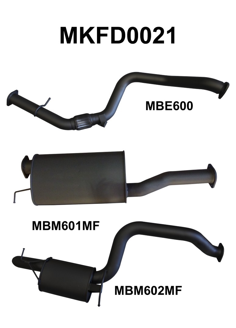 mkfd0021-01-mpiclean Ford Territory SZ 2.7L Without Cat OE Exit (MKFD0021)