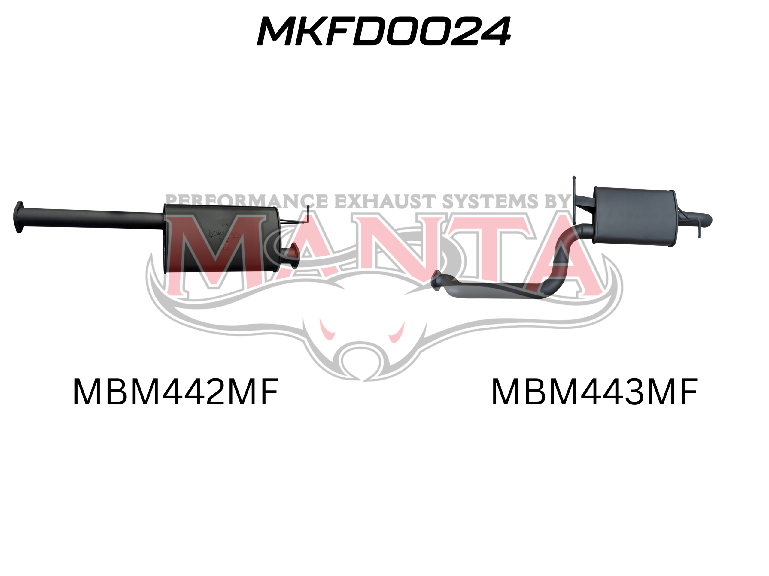 mkfd0024_01 Ford Territory 4.0L SX SY CatBack 2.5in (MKFD0024)