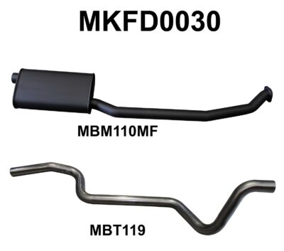 Ford Falcon XE XF XG 6 Cylinder Ute Catback