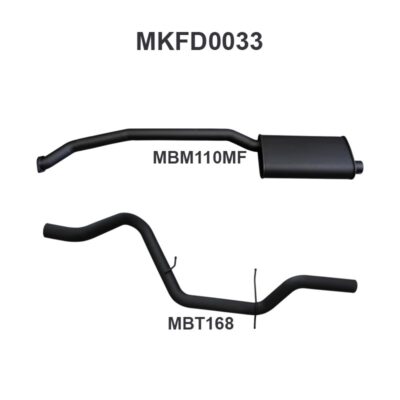 Ford Falcon XH 6 Cylinder Ute Catback