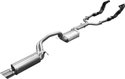 Ford BA BF V8 4V Sedan 2.5in Dual With Extractors Muffler/Muffler (MKFD0100)