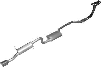 Ford Falcon BA BF 6 Cylinder XR6 Ute Full System Muffler/Muffler (MKFD0132)
