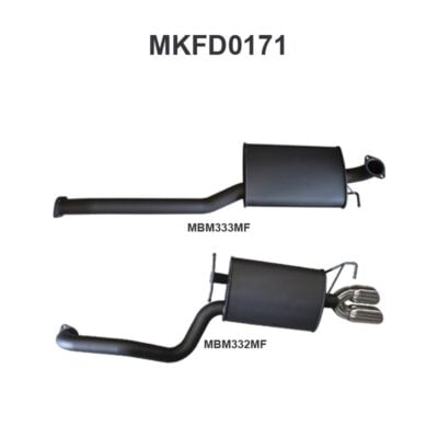Ford Falcon FG 6 Cylinder N/A Sedan Catback Muffler/Muffler (MKFD0171)