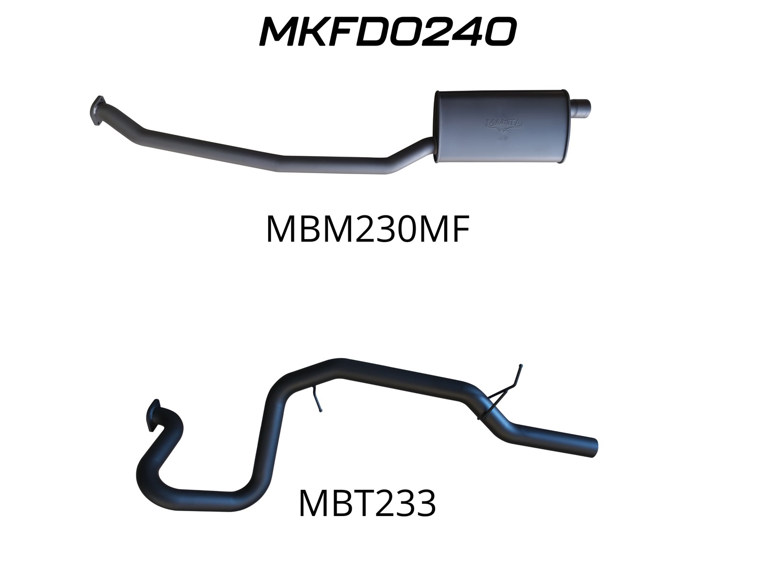 mkfd0240-01-mpiclean Ford NF/NL Fairlane & LTD 5.0L V8 Catback