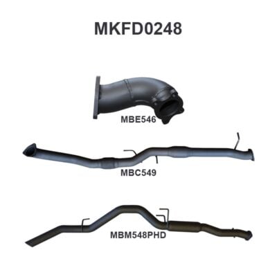 Ford PJ, PK Ranger 3.0L Auto With Cat, Hotdog (MKFD0248)