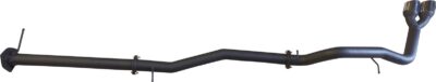 Ford Next Gen T6.2 Ranger V6 3in DPF Back Without Mufflers, Twin Tip Side Exit (MKFD0275T)