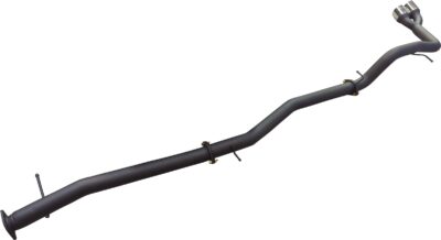 Ford Next Gen T6.2 Ranger 4cyl 2.0L Bi-Turbo 3in DPF Back Without Muffler, Twin Chrome Tip Side Exit (MKFD0280T)
