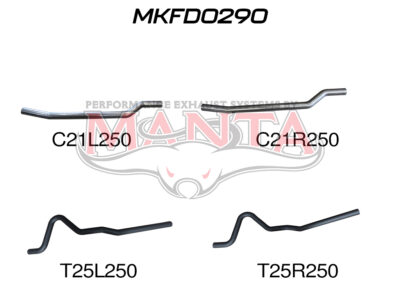 Ford Falcon XA, XB, XC 302 & 351 V8 Ute, Wagon Extractors Back System
