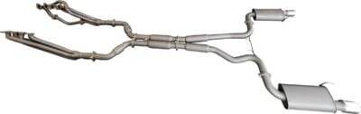 Mustang FM 5.0L V8 2015-2017 3in Full System, Centre Hotdogs And Rear Mufflers With Single 4in Tips (MKFD0307)