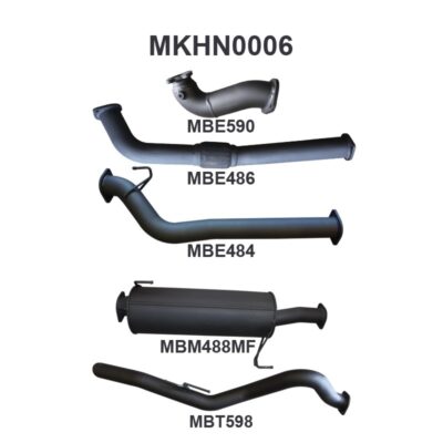 Holden Colorado RC 3.0L 10 - 12 LWB Without Cat (MKHN0006)
