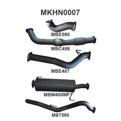 Holden Colorado RC 3.0L 10 - 12 SWB With Cat & Muffler (MKHN0007)