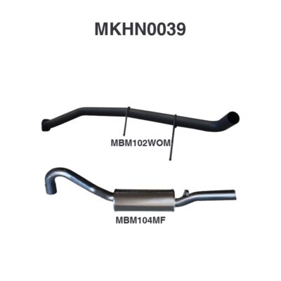 Holden Commodore VN VP VR Sedan V6 3.8L CatBack WOM/Muffler
