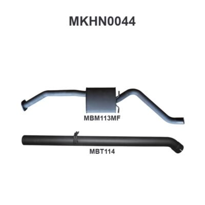 Holden Commodore VP VR Sedan V6 3.8L IRS 2.5in Catback Muffler/Tailpipe