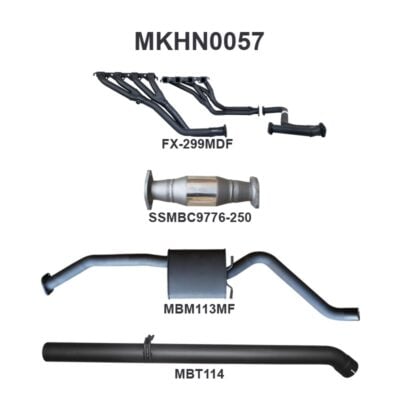 Holden Commodore VP VR VS Sedan 5L V8 Manual IRS 2.5in With Extractors Tailpipe (MKHN0057)