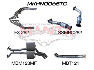 Holden Commodore VP VR VS Sedan 5L V8 IRS 2.5in With Extractors Tailpipe (MKHN0065TC)