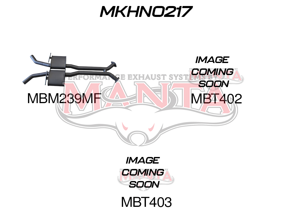 mkhn0217_01 HSV VY Maloo 2.5in Dual Catback Muffler/Tailpipe (MKHN0217)