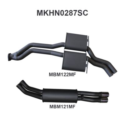 Holden VP VR VS Statesman V8 2.5in Catback Muffler (MKHN0287SC)