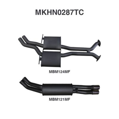 Holden VP VR VS Statesman V8 2.5in Catback Muffler (MKHN0287TC)