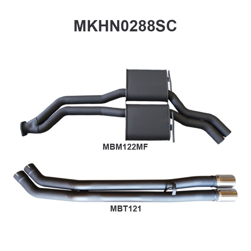 mkhn0288sc-01-mpiclean Holden VP VR VS Statesman V8 2.5in Catback Tailpipe (MKHN0288SC)