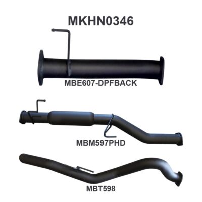 Holden Colorado UTE RG 2.8L DPF BACK (MKHN0346)
