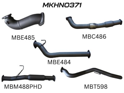 Holden Colorado RC 3.0L 08 - 10 LWB WITH CAT & WITH HOTDOG (MKHN0371)