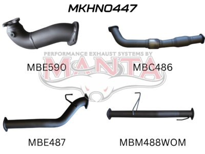 Holden Colorado RC 3.0L 10 - 12 SWB With Cat & Muffler (MKHN0447)